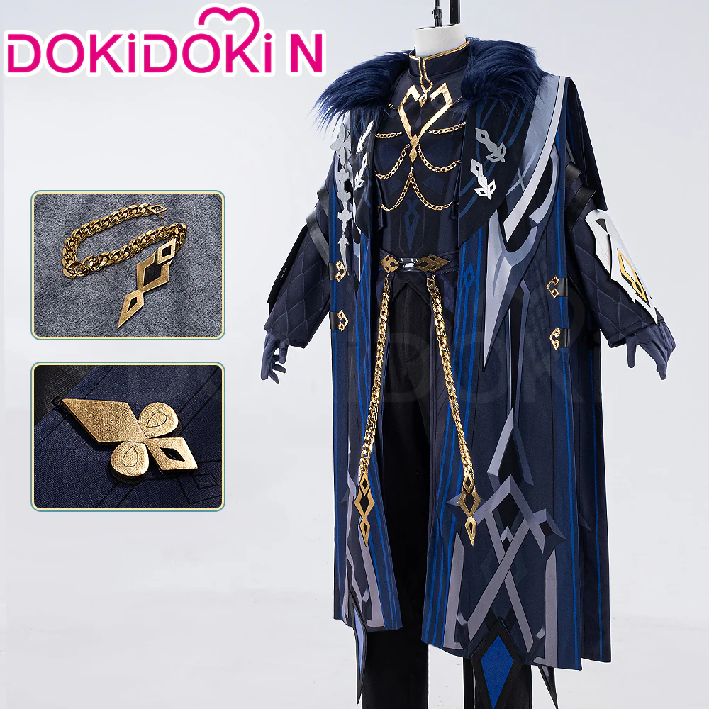 【In Stock】【Size XS-3XL】DokiDoki-N Game Genshin Impact Cosplay II Capitano Costume The Captain