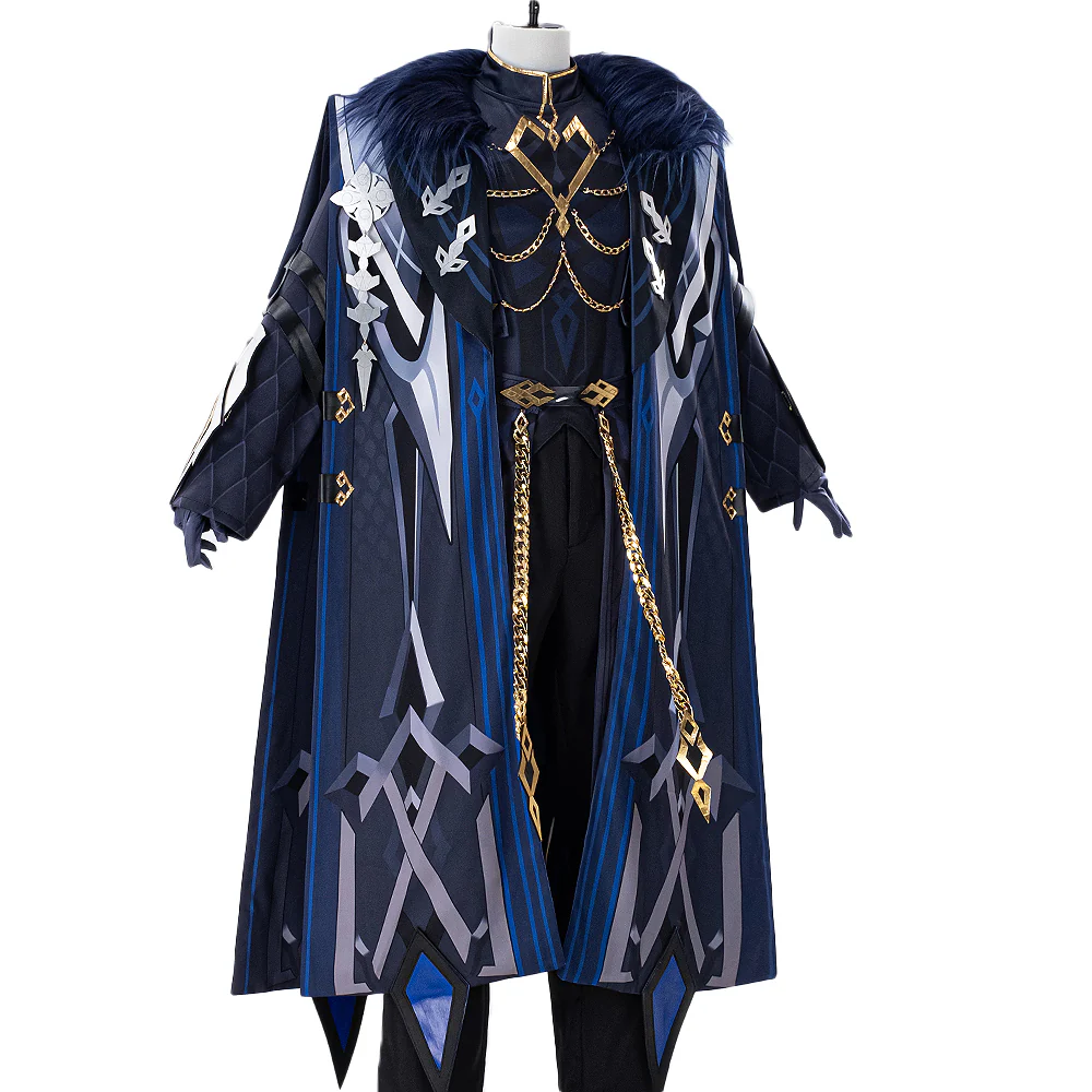 【In Stock】【Size XS-3XL】DokiDoki-N Game Genshin Impact Cosplay II Capitano Costume The Captain - Image 5