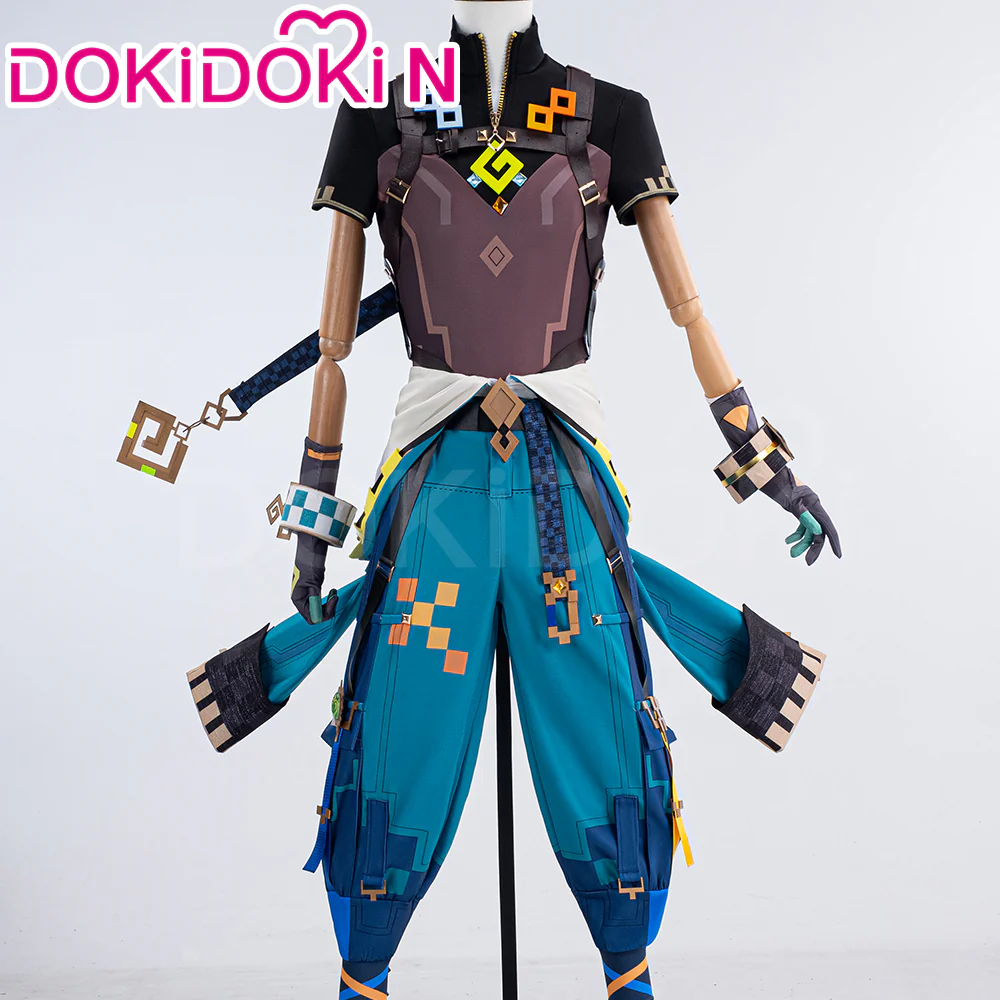 【Partially Ready For Ship】【Size XS-3XL】DokiDoki-N Game Genshin Impact Cosplay Kinich Cosplay Costume Natlan - Image 3
