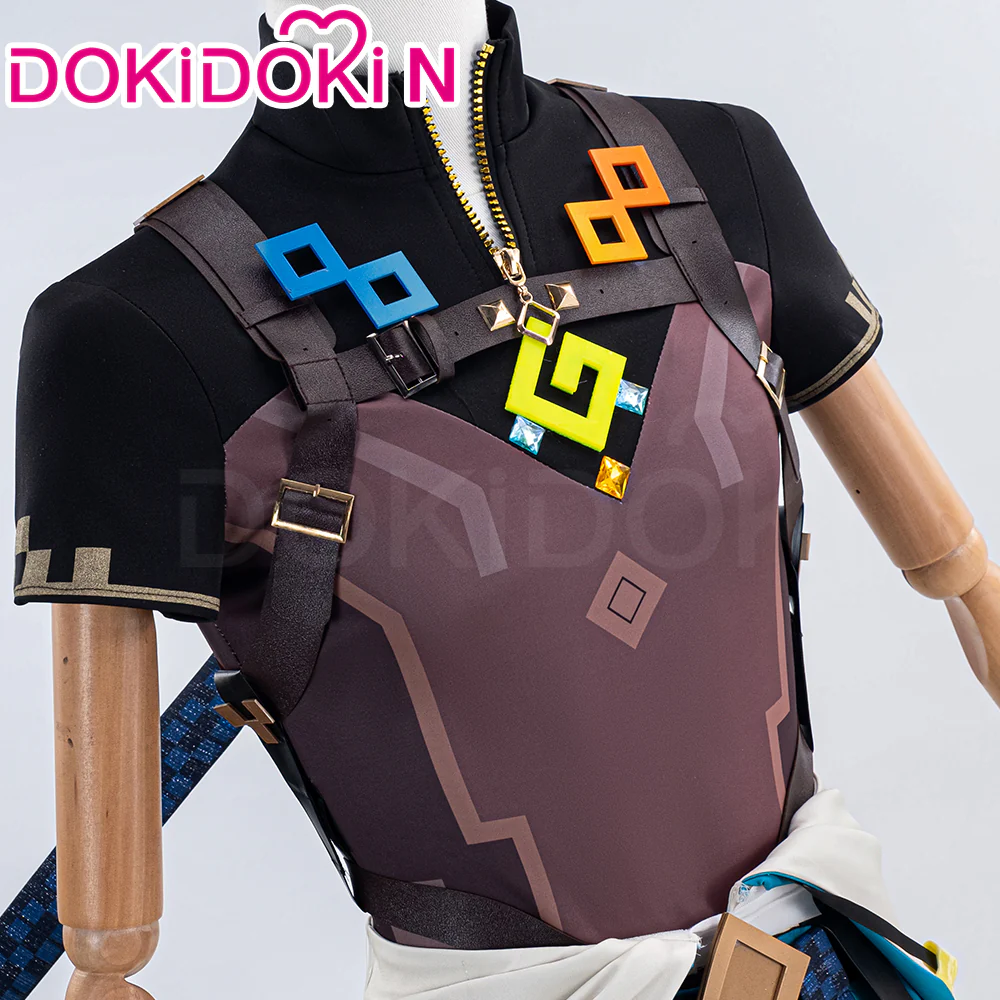 【Partially Ready For Ship】【Size XS-3XL】DokiDoki-N Game Genshin Impact Cosplay Kinich Cosplay Costume Natlan - Image 4