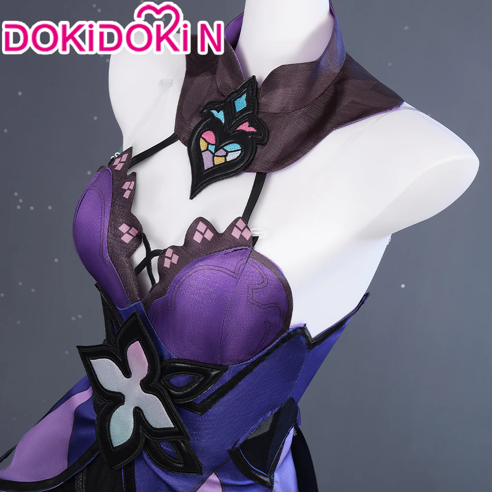 【Partially Ready For Ship】【Size XS-3XL】DokiDoki-N Game Honkai: Star Rail Cosplay Black Swan Costume - Image 3