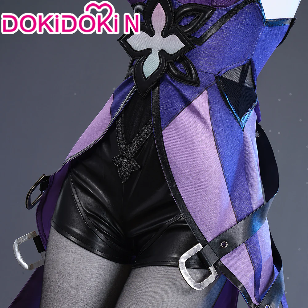 【Partially Ready For Ship】【Size XS-3XL】DokiDoki-N Game Honkai: Star Rail Cosplay Black Swan Costume - Image 4
