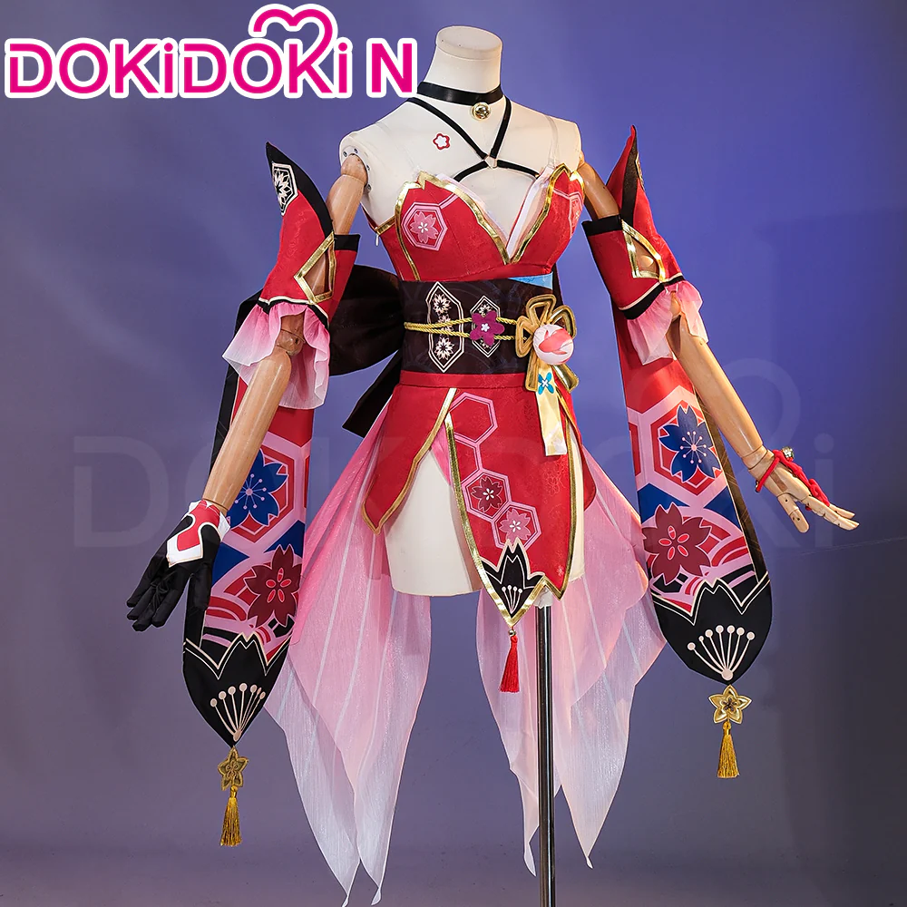 【In Stock】【Size XS-3XL】DokiDoki-N Game Honkai: Star Rail Cosplay Hanabi Costume Miss Sparkle - Image 3