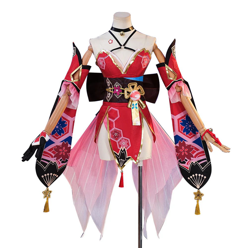 【In Stock】【Size XS-3XL】DokiDoki-N Game Honkai: Star Rail Cosplay Hanabi Costume Miss Sparkle - Image 5