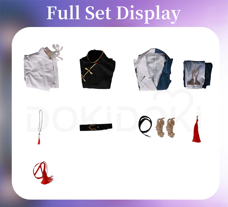 【In Stock】【Size XS-3XL】DokiDoki-N Game Honkai: Star Rail x Goodme Cosplay Kafka / Blade Costume - Image 7