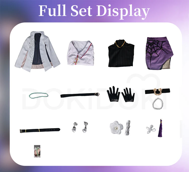 【In Stock】【Size XS-3XL】DokiDoki-N Game Honkai: Star Rail x Goodme Cosplay Kafka / Blade Costume - Image 8