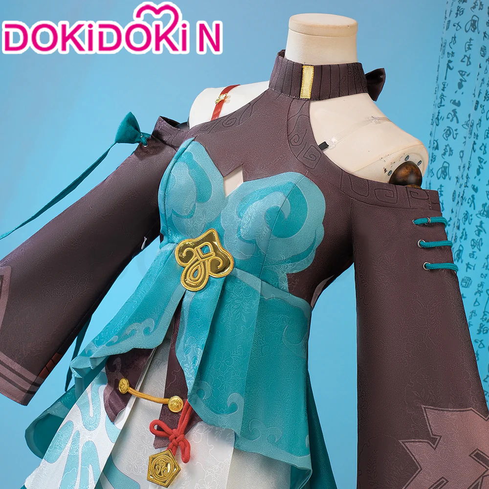 【In Stock】【Size XS-3XL】DokiDoki-N Game Honkai: Star Rail Cosplay Qing Que Costume Qingque - Image 3