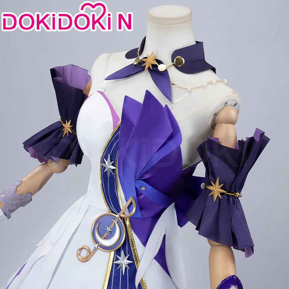 【IN STOCK】【Size XS-3XL】DokiDoki-N Game Honkai: Star Rail Cosplay Robin Costume - Image 3