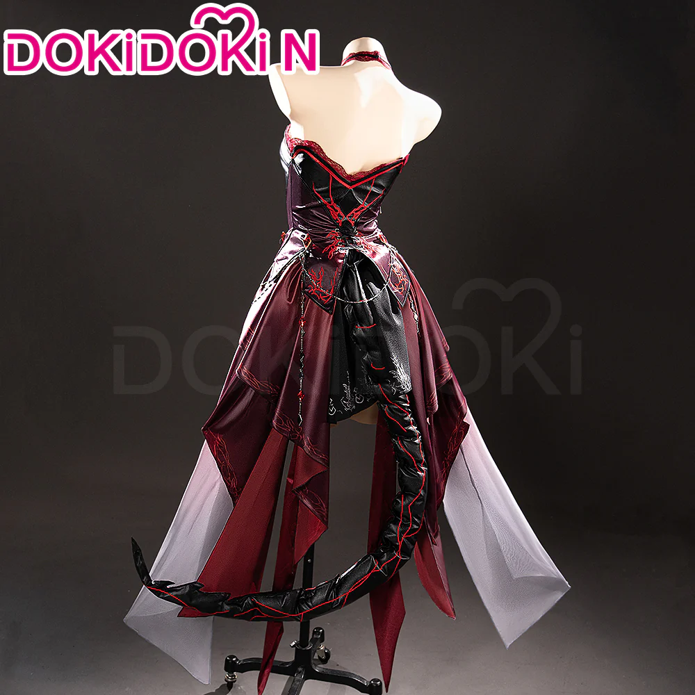 【In Stock】【Size XS-3XL】DokiDoki-N Game Love And Deepspace Cosplay Main Character Protagonist Where Drakeshadows Fall Costume Sylus MC Scarlet Passion - Image 2