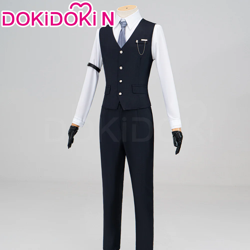 【Partially Ready For Ship】【Size XS-3XL】DokiDoki-N Game Love And Deepspace Cosplay Xavier Costume Fluffy Trap - Image 3