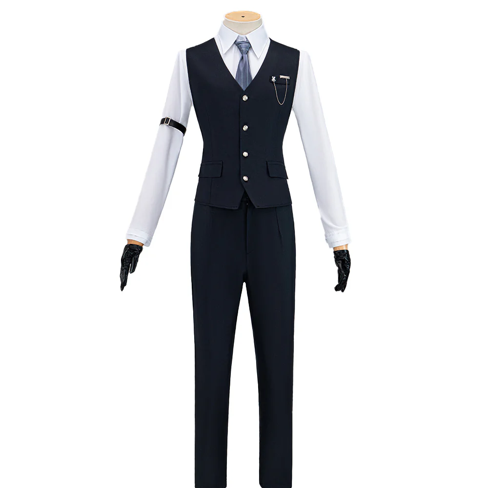 【Partially Ready For Ship】【Size XS-3XL】DokiDoki-N Game Love And Deepspace Cosplay Xavier Costume Fluffy Trap - Image 5