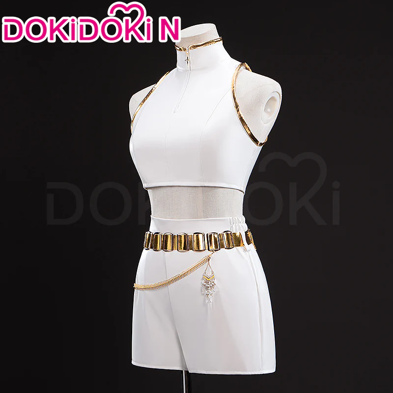 【Ready For Ship】【Size XS-3XL】【Last Batch】DokiDoki-N Movie Anime KPOP KILLER Cosplay Costume WHITE SERIES - Image 3