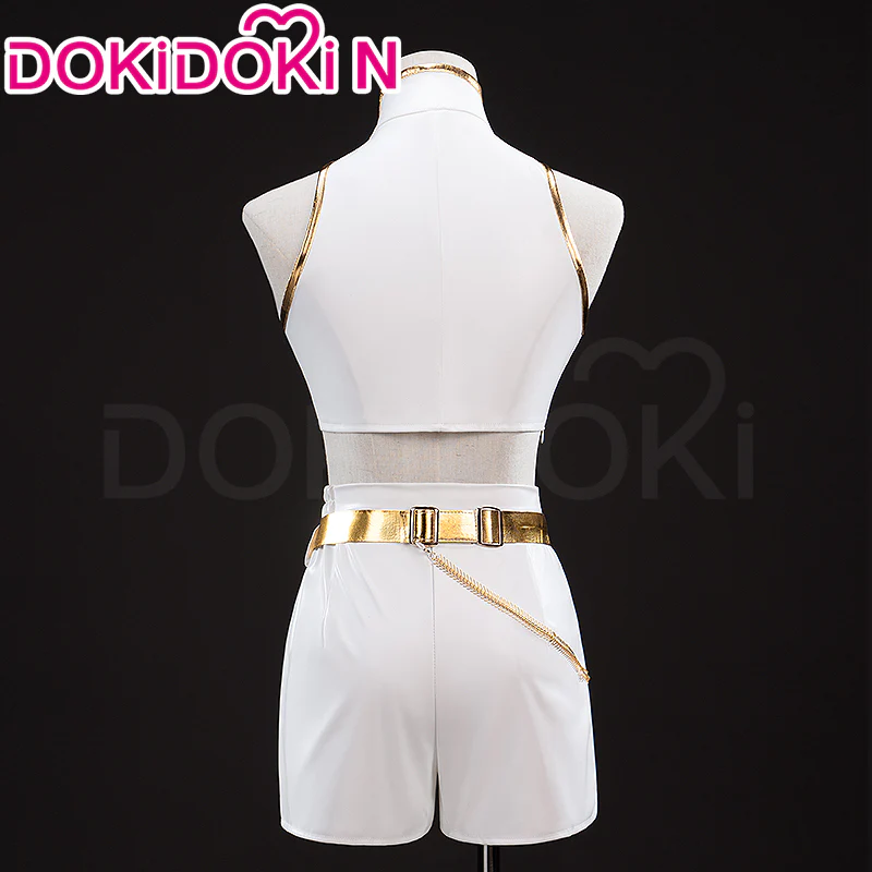 【Ready For Ship】【Size XS-3XL】【Last Batch】DokiDoki-N Movie Anime KPOP KILLER Cosplay Costume WHITE SERIES - Image 4