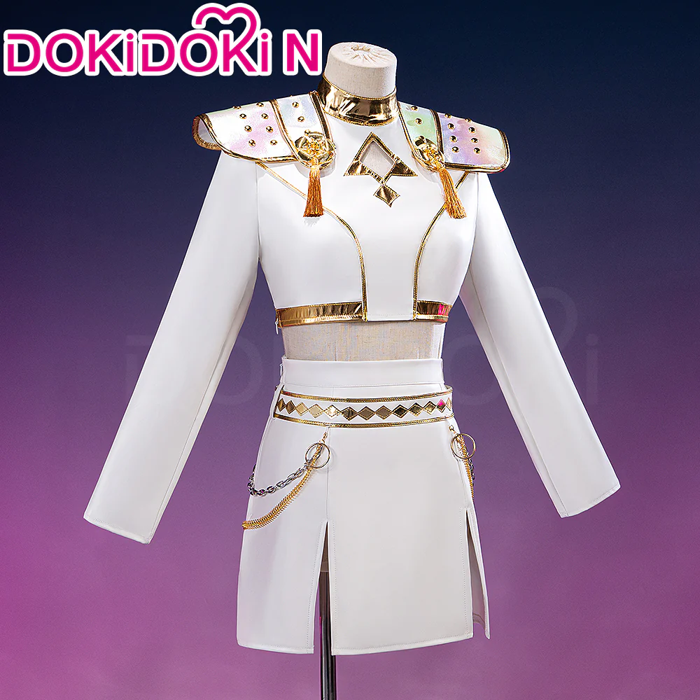 【Ready For Ship】【Size XS-3XL】【Last Batch】DokiDoki-N Movie AnimeKPOP KILLER  Cosplay White Suit Costume WHITE SERIES - Image 4