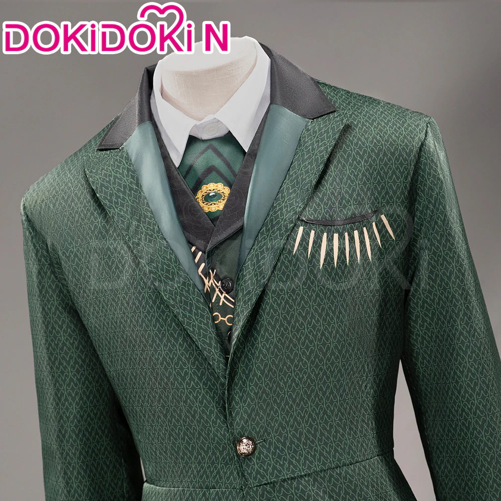 【In Stock】【Size XS-3XL】DokiDoki-N Movie Cosplay Green Costume Suit - Image 3