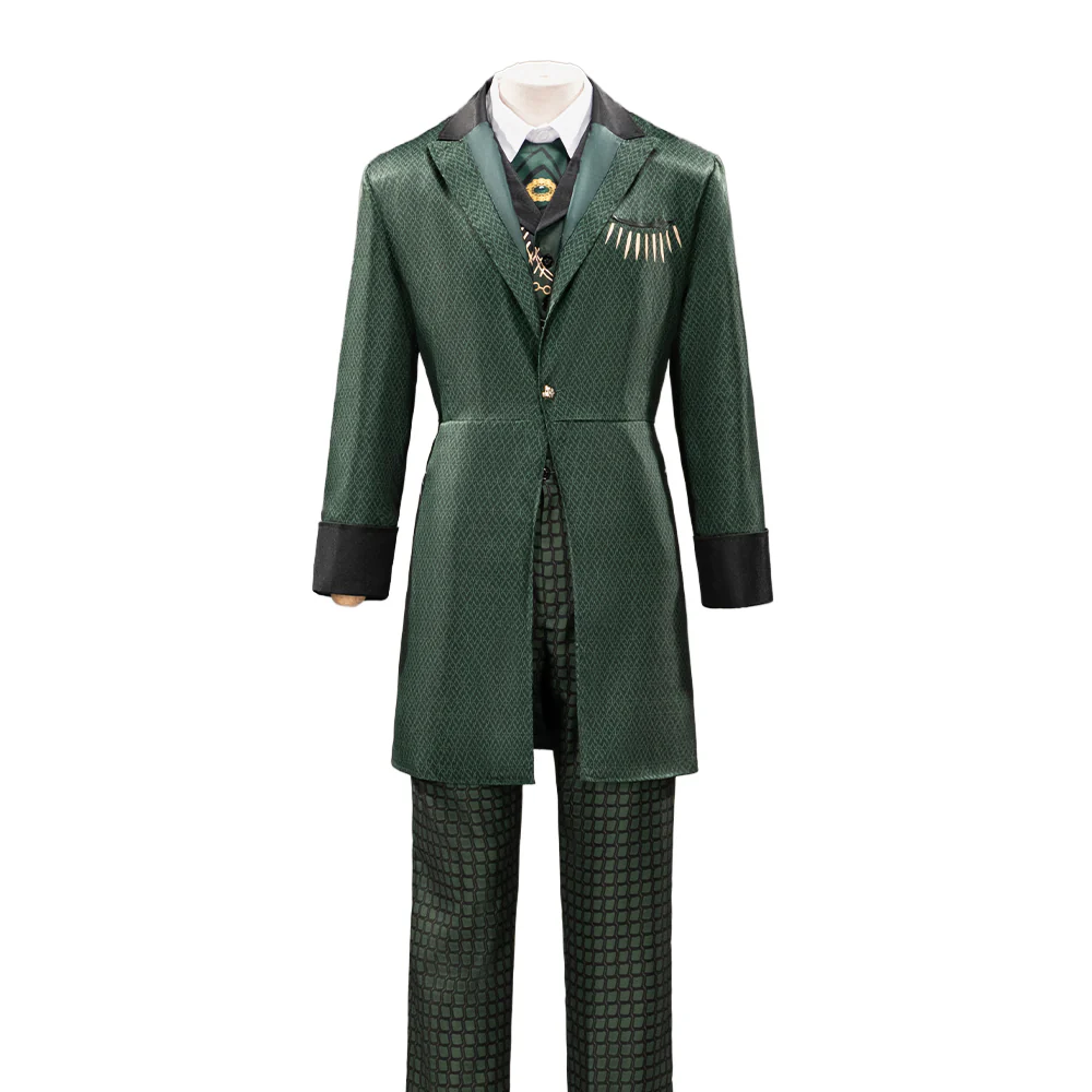 【In Stock】【Size XS-3XL】DokiDoki-N Movie Cosplay Green Costume Suit - Image 5