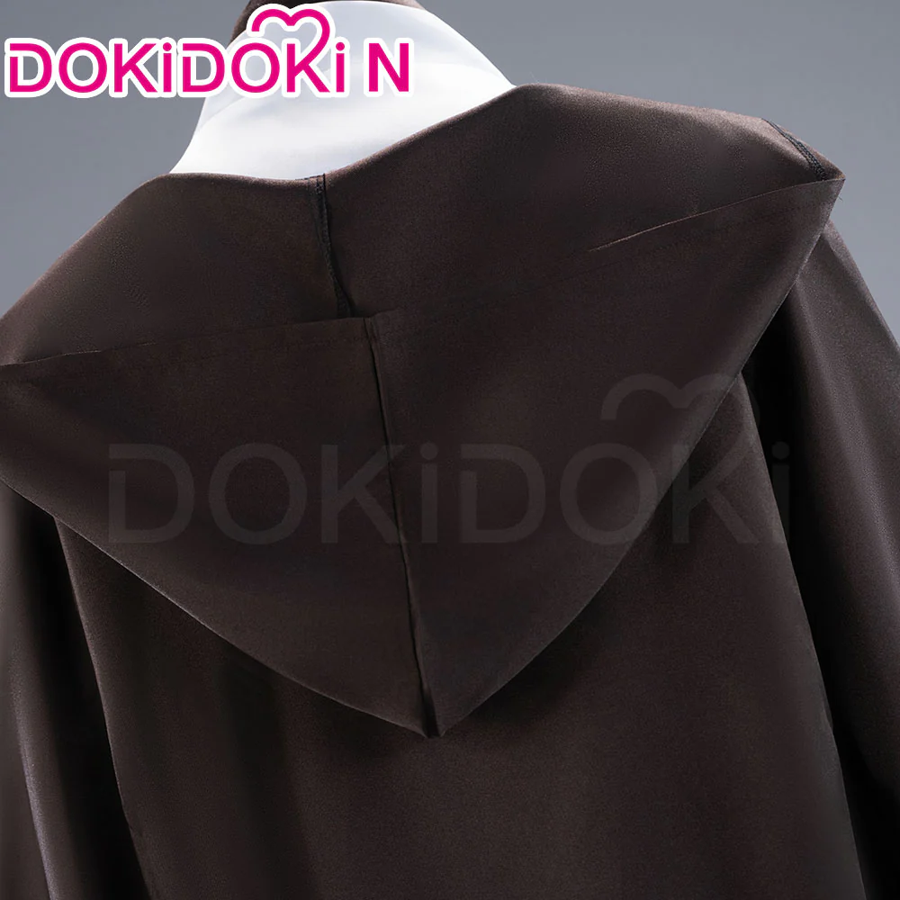 【In Stock】【Size XS-3XL】DokiDoki-N Movie Cosplay Costume White Suit Brown Coat - Image 4