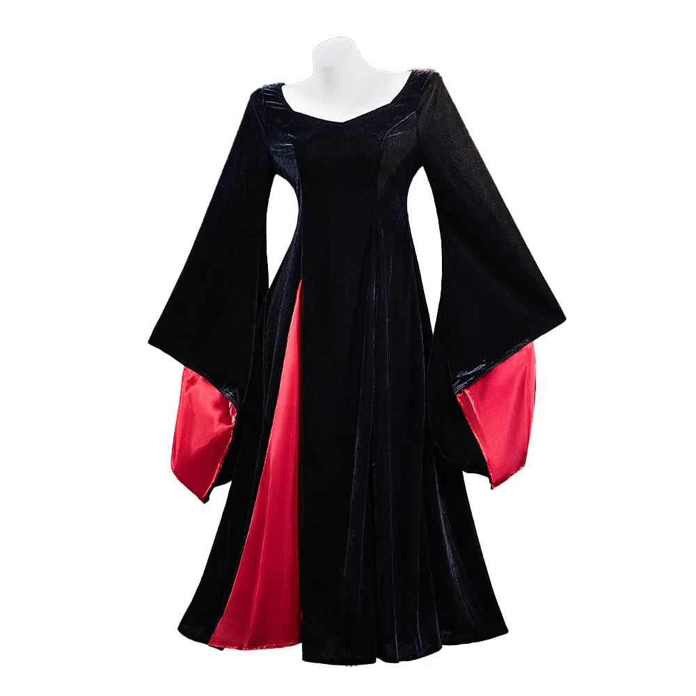 【In Stock】【Size XS-3XL】DokiDoki-N TV Cosplay Black Red Dress Costume Halloween Outfit - Image 5