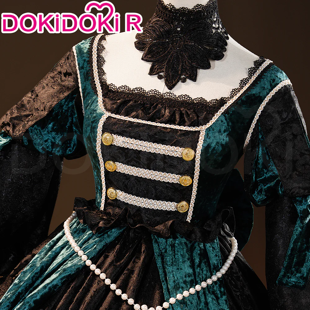 【Partially Ready For Ship】【Size XS-3XL】DokiDoki-R Anime Black Butler Kuroshitsuji Sieglinde Sullivan / Ciel Phantomhive Emerald Witch - Image 3