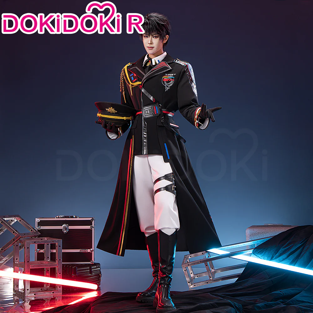 【Ready For Ship】【Size XS-3XL】DokiDoki-R Game Love and Deepspace Cosplay Caleb Farspace Colonel Set Costume Cloudsreach Strategy