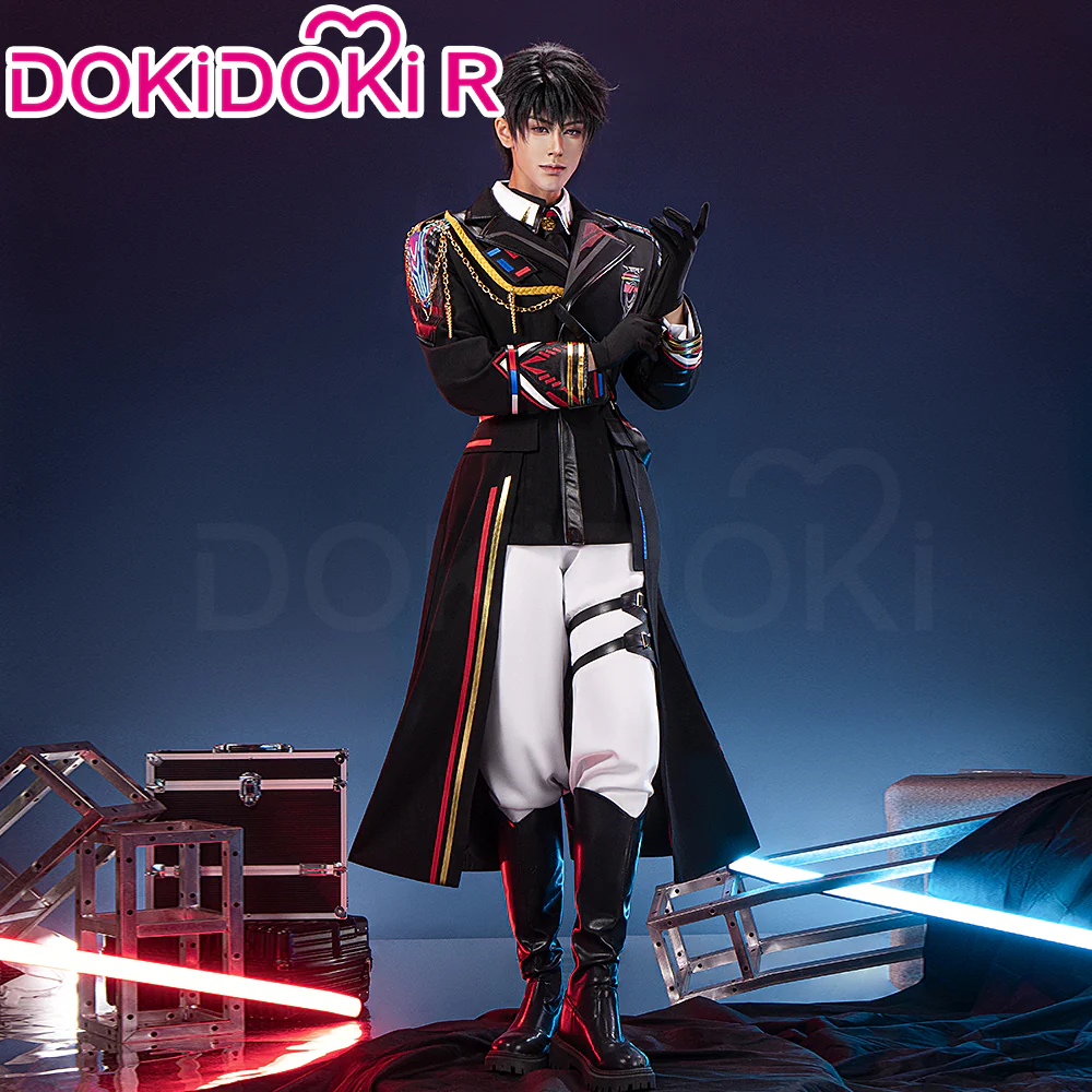 【Ready For Ship】【Size XS-3XL】DokiDoki-R Game Love and Deepspace Cosplay Caleb Farspace Colonel Set Costume Cloudsreach Strategy - Image 3