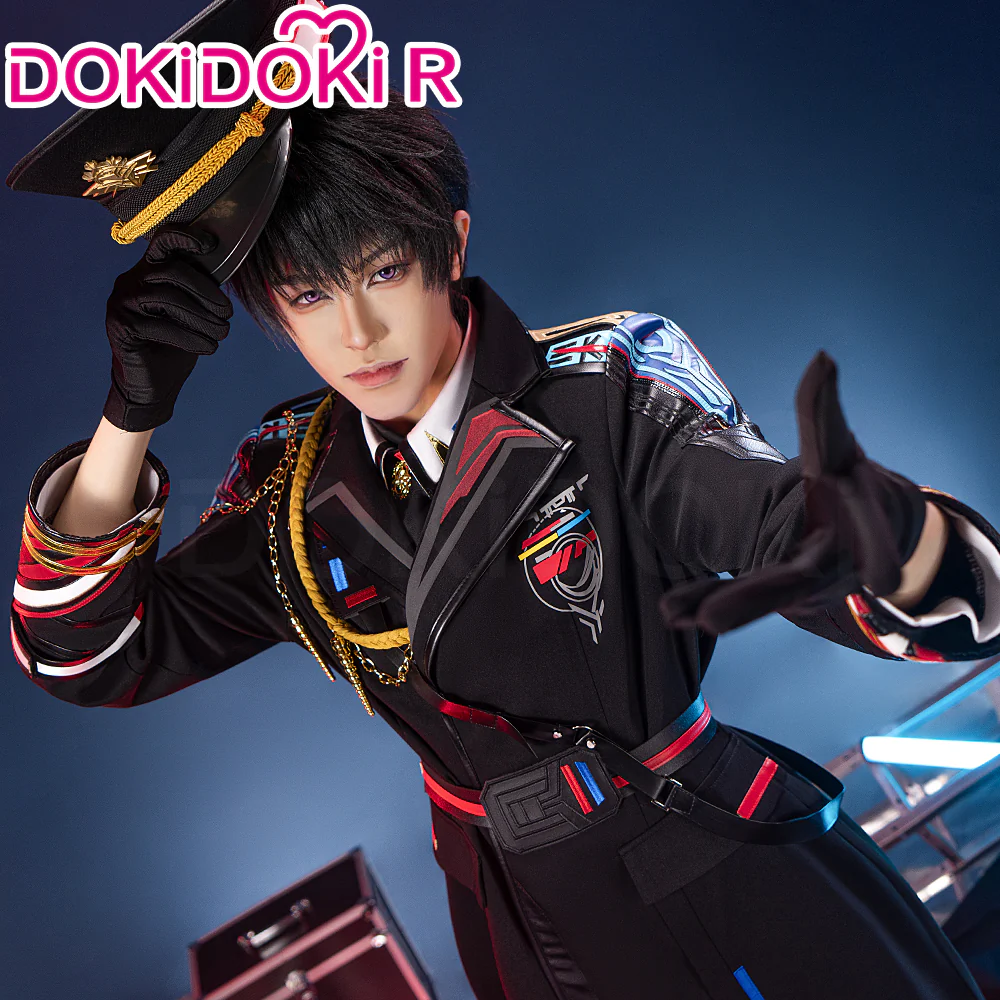 【Ready For Ship】【Size XS-3XL】DokiDoki-R Game Love and Deepspace Cosplay Caleb Farspace Colonel Set Costume Cloudsreach Strategy - Image 4