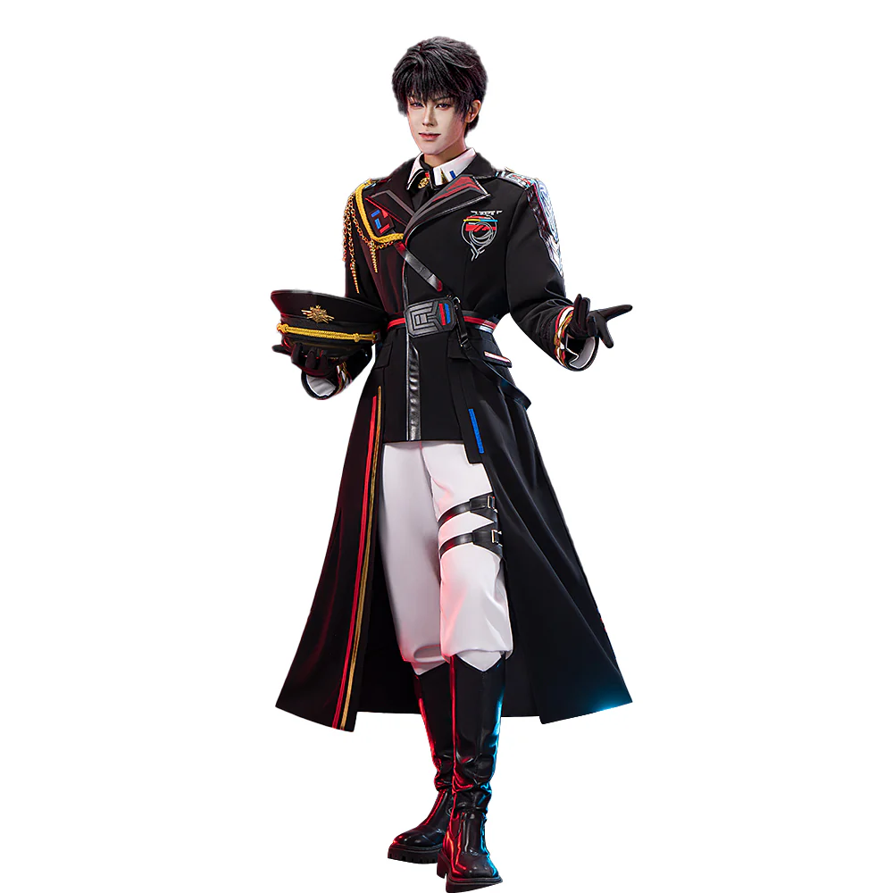 【Ready For Ship】【Size XS-3XL】DokiDoki-R Game Love and Deepspace Cosplay Caleb Farspace Colonel Set Costume Cloudsreach Strategy - Image 5