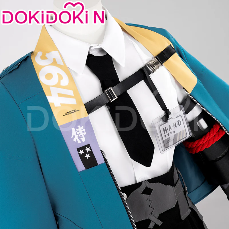 【Partially Ready For Ship】【Size XS-3XL】Dokidoki-N Game Zenless Zone Zero Cosplay Hoshimi Miyabi Costume ZZZ - Image 4