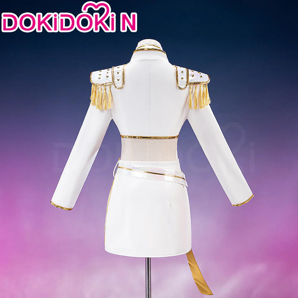 【Ready For Ship】【Size XS-3XL】【Last Batch】DokiDoki-N Movie Anime KPOP KILLER Cosplay Costume WHITE SERIES - Image 3