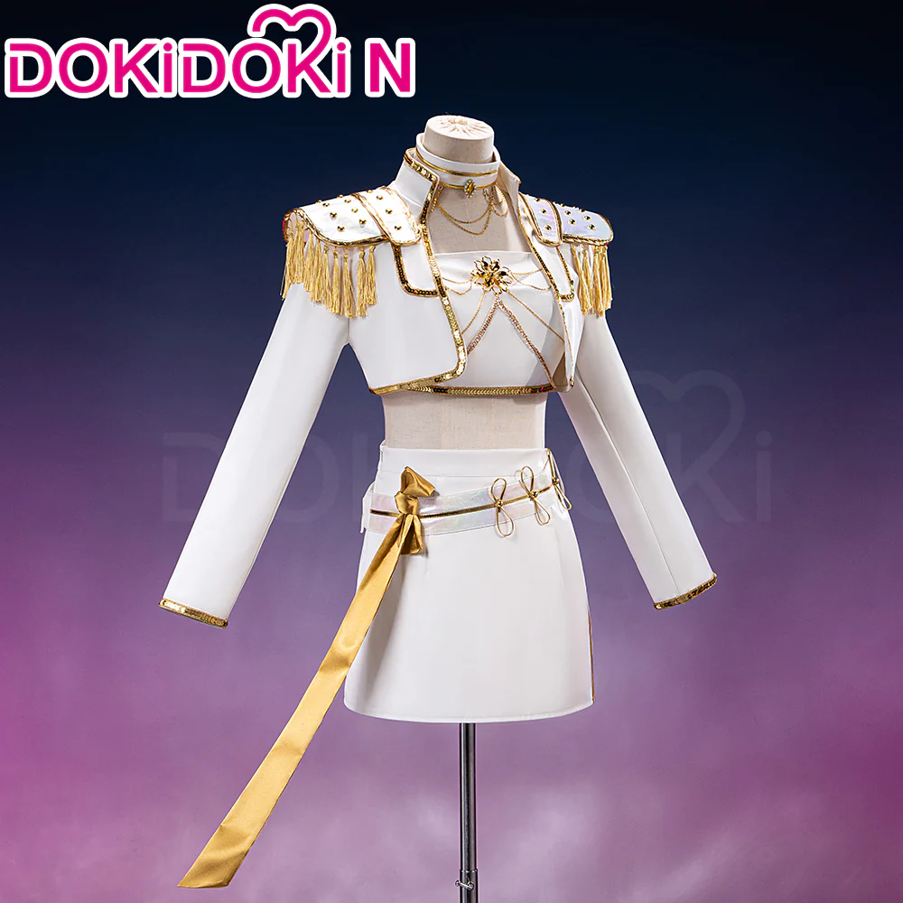 【Ready For Ship】【Size XS-3XL】【Last Batch】DokiDoki-N Movie Anime KPOP KILLER Cosplay Costume WHITE SERIES - Image 4