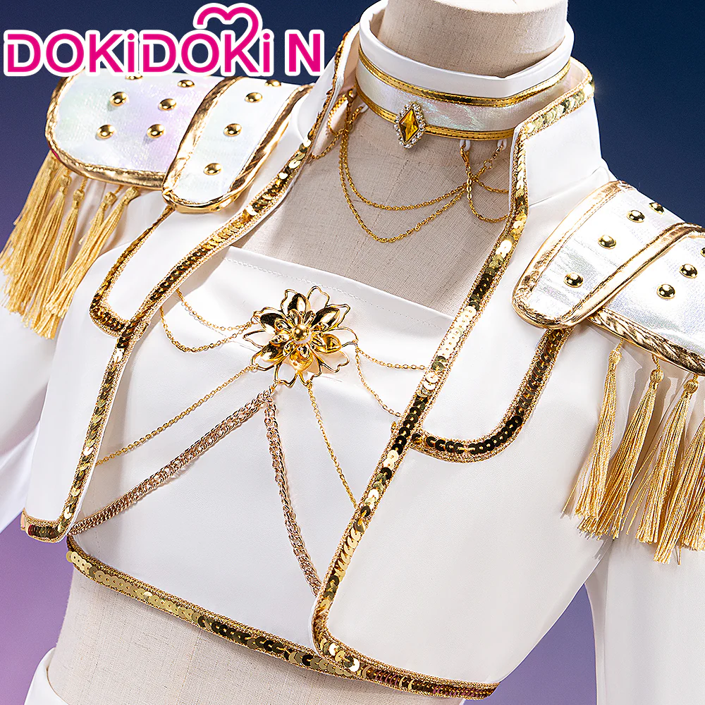 【Ready For Ship】【Size XS-3XL】【Last Batch】DokiDoki-N Movie Anime KPOP KILLER Cosplay Costume WHITE SERIES - Image 5