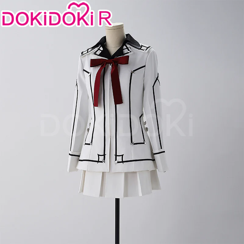【Size XS-XL】DokiDoki-R Anime Vampire Knight Cosplay Kurosu Yuki Costume Uniform - Image 2