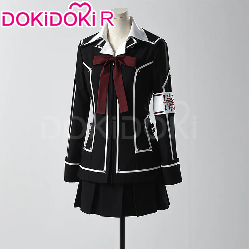 【Size XS-XL】DokiDoki-R Anime Vampire Knight Cosplay Kurosu Yuki Costume Uniform - Image 3