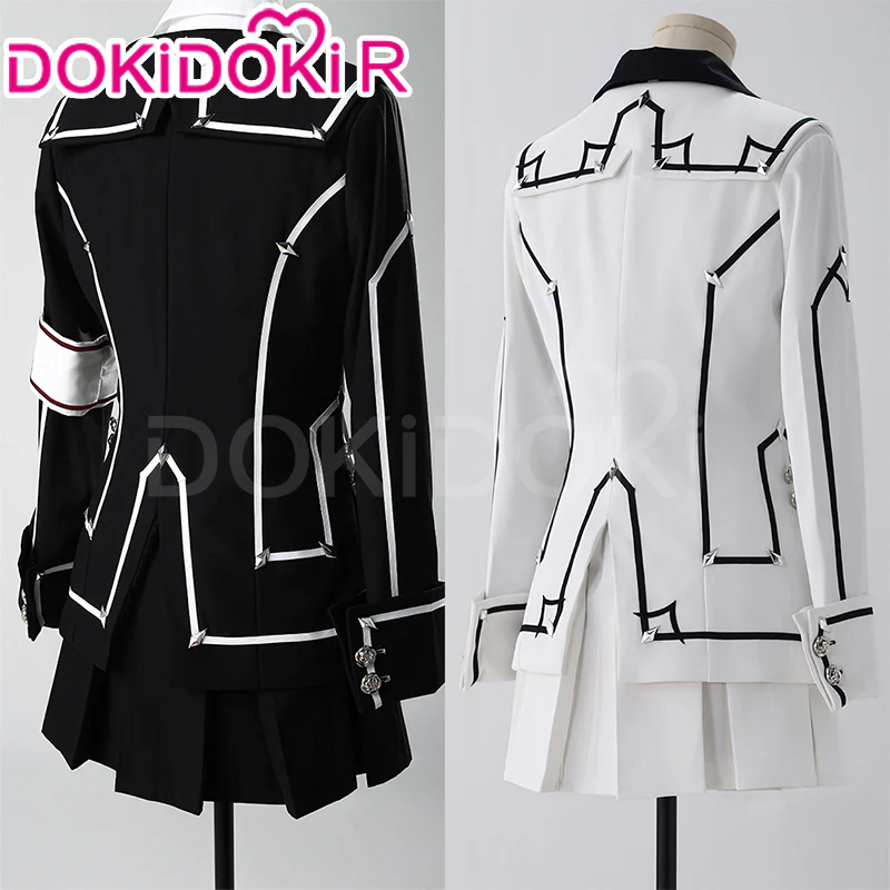 【Size XS-XL】DokiDoki-R Anime Vampire Knight Cosplay Kurosu Yuki Costume Uniform - Image 4