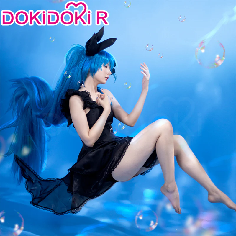 【In Stock】【Size XS-XL】DokiDoki-R Cosplay Cosplay Black Deep Sea Girl Costume Shinkai Shoujoo