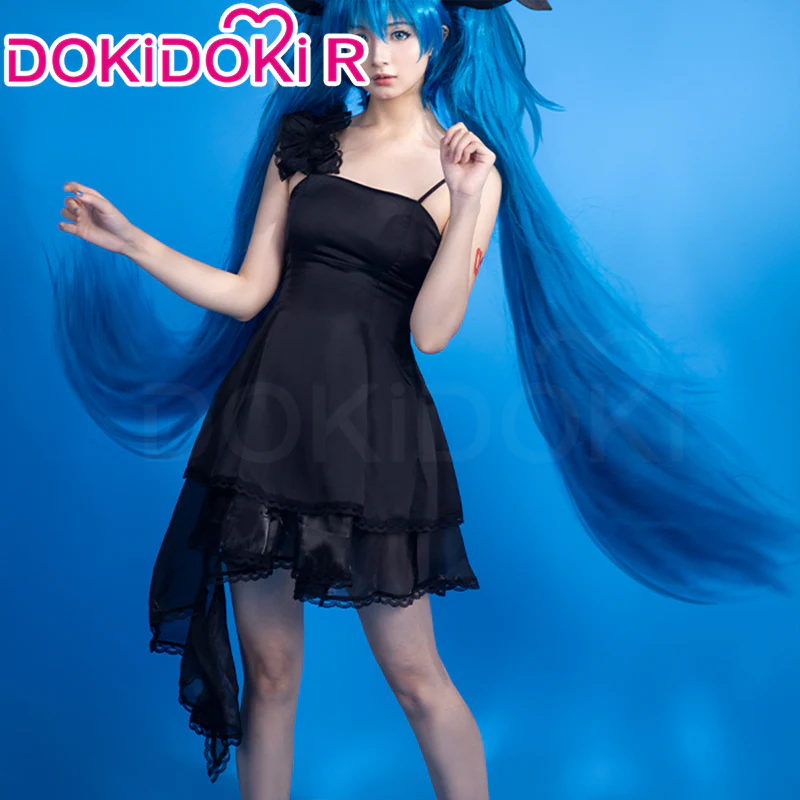 【In Stock】【Size XS-XL】DokiDoki-R Cosplay Cosplay Black Deep Sea Girl Costume Shinkai Shoujoo - Image 3