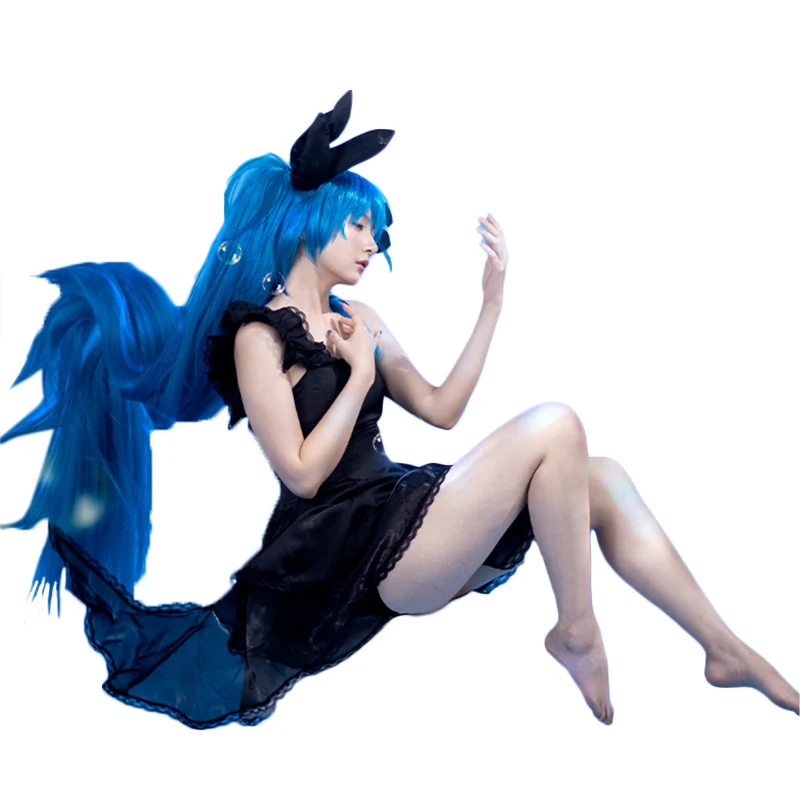【In Stock】【Size XS-XL】DokiDoki-R Cosplay Cosplay Black Deep Sea Girl Costume Shinkai Shoujoo - Image 6