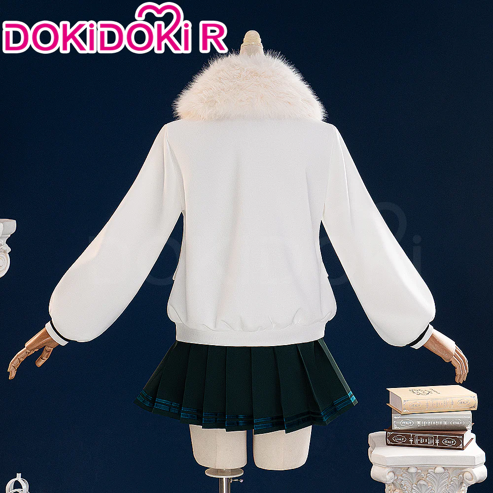 【In Stock】【Size XS-XL】DokiDoki-R Cosplay White Costume New Winter Wear - Image 2