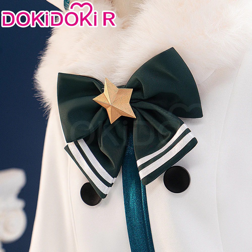 【In Stock】【Size XS-XL】DokiDoki-R Cosplay White Costume New Winter Wear - Image 3