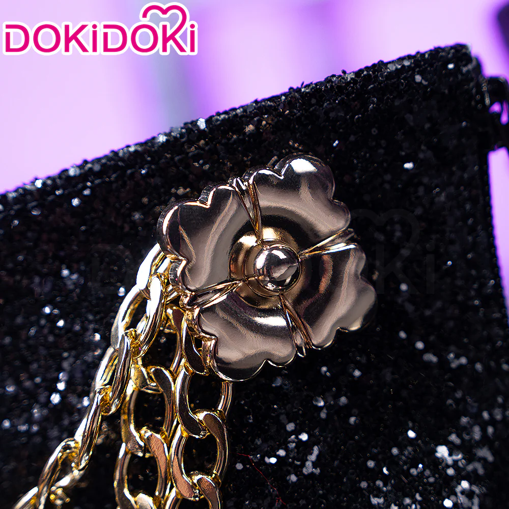 【Kids Version】DokiDoki Movie Anime KPOP KILLER Cosplay White Shoes  GOLD  SERIES - Image 3