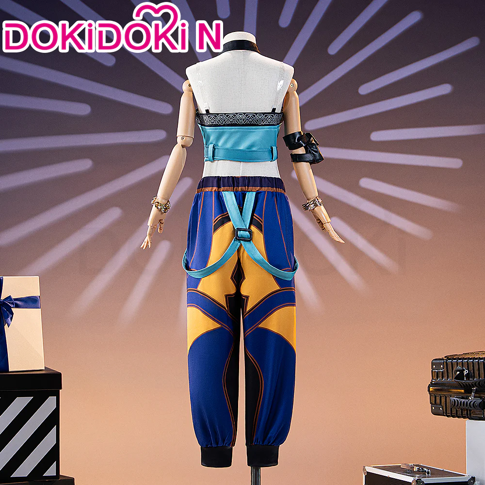 【Ready For Ship】【Kids Version】【Height Fits 110-150cm】【Last Batch】DokiDoki-N Movie Anime KPOP KILLER Cosplay Costume YELLOW SERIES - Image 4