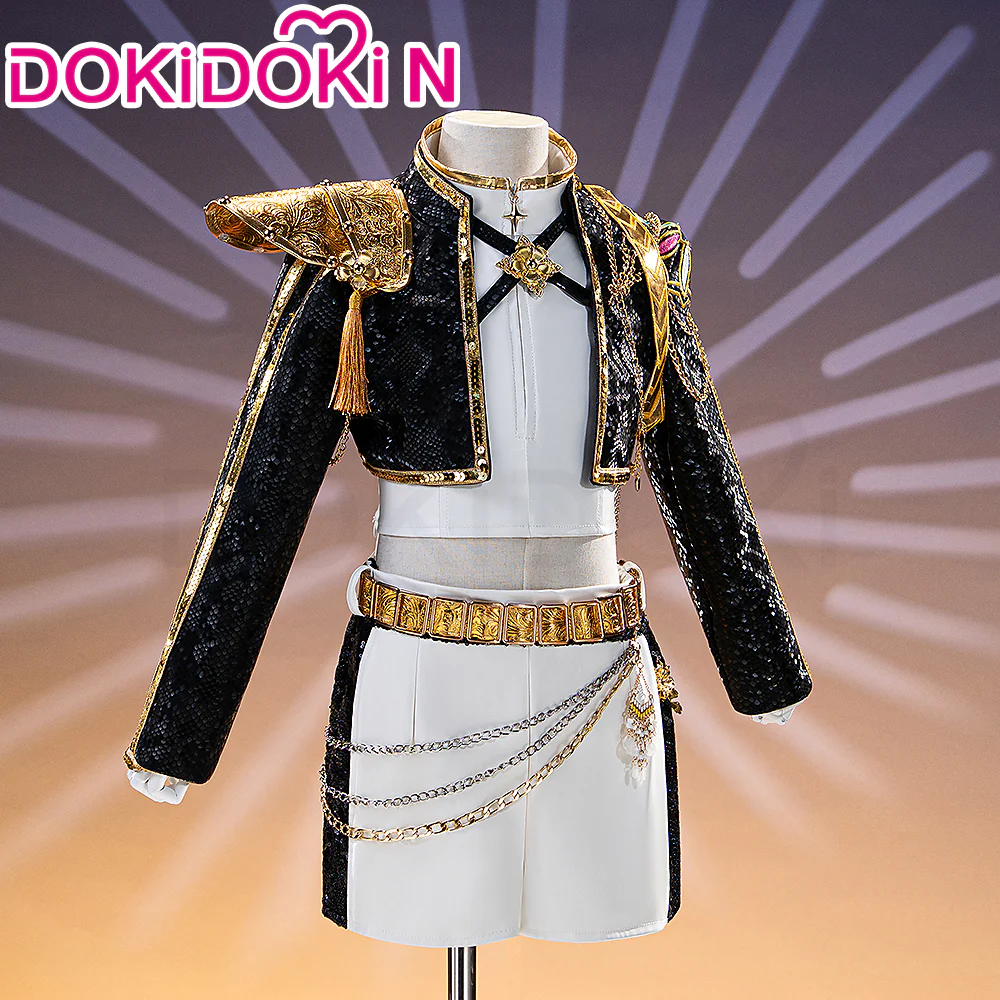 【Ready For Ship】【Kids Version】【Height Fits 110-150cm】【Last Batch】DokiDoki-N Movie Anime KPOP KILLER Cosplay Costume GOLD SERIES  Children Version - Image 3
