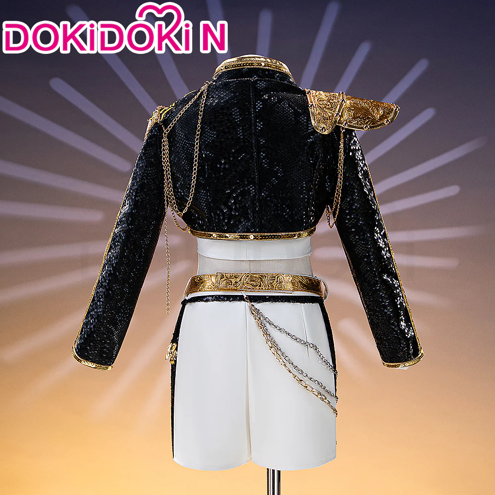 【Ready For Ship】【Kids Version】【Height Fits 110-150cm】【Last Batch】DokiDoki-N Movie Anime KPOP KILLER Cosplay Costume GOLD SERIES  Children Version - Image 4