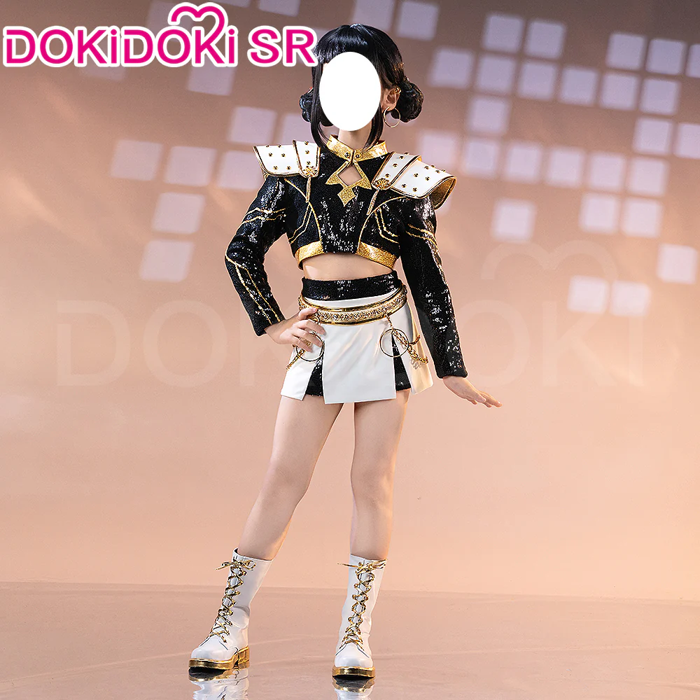 【Kids Version】【Height Fits 110-160cm】【Ready For Ship】【Last Batch】DokiDoki-SR Movie Anime KPOP KILLER Cosplay Costume GOLD SERIES Children Version - Image 3