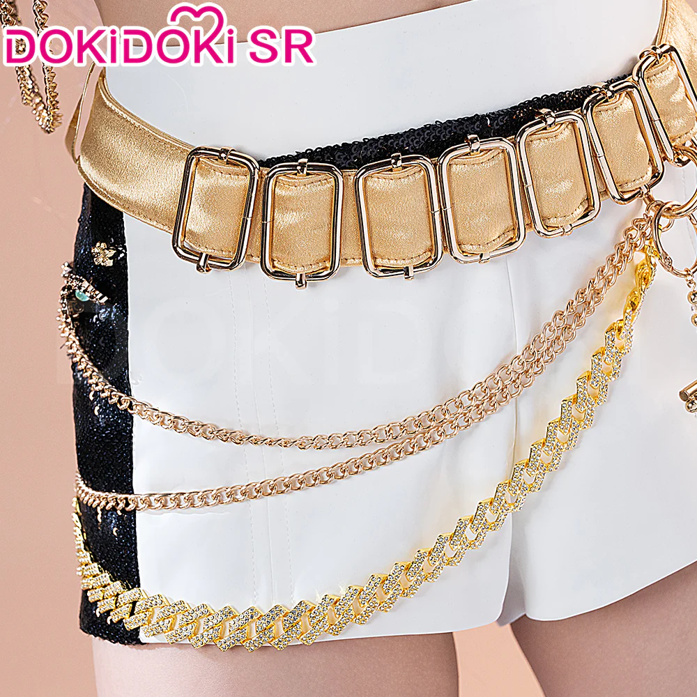 【Kids Version】【Ready For Ship】【Height Fits 110-160cm】【Last Batch】DokiDoki-SR Movie Anime KPOP KILLER Cosplay Costume GOLD SERIES Children Version - Image 4