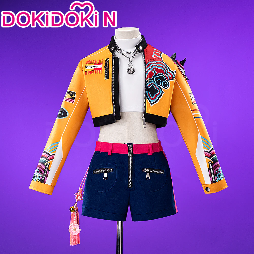 【Ready For Ship】【Kids Version】【Size S-2XL】【Last Batch】DokiDoki-N Movie Anime KPOP KILLER Cosplay Costume YELLOW SERIES Children Version - Image 3