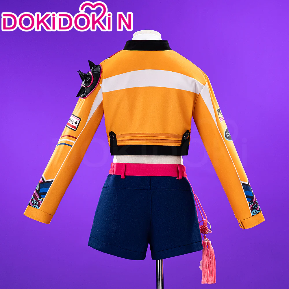 【Ready For Ship】【Kids Version】【Size S-2XL】【Last Batch】DokiDoki-N Movie Anime KPOP KILLER Cosplay Costume YELLOW SERIES Children Version - Image 5