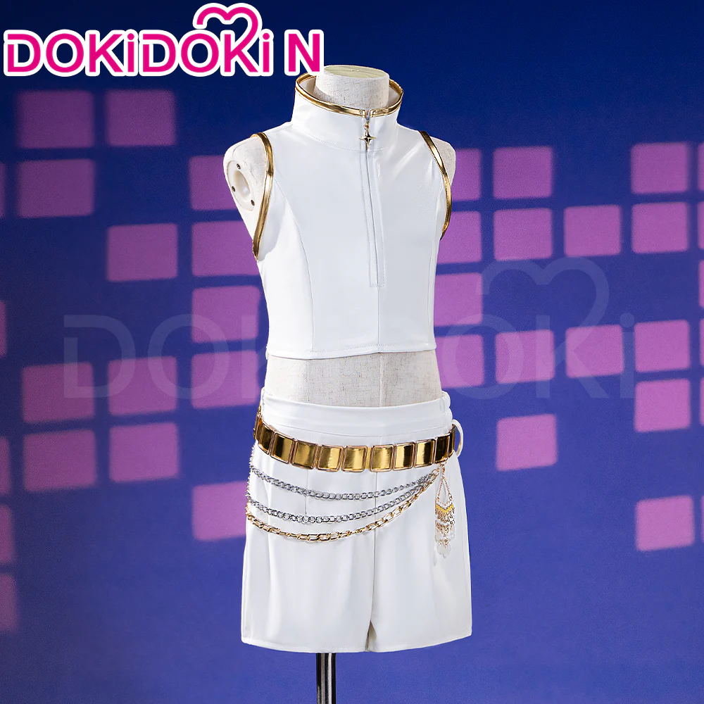 【Ready For Ship】【Kids Version】【Height Fits 110-150cm】【Last Batch】DokiDoki-N Movie Anime KPOP KILLER Costume WHITE SERIES Children Version - Image 3