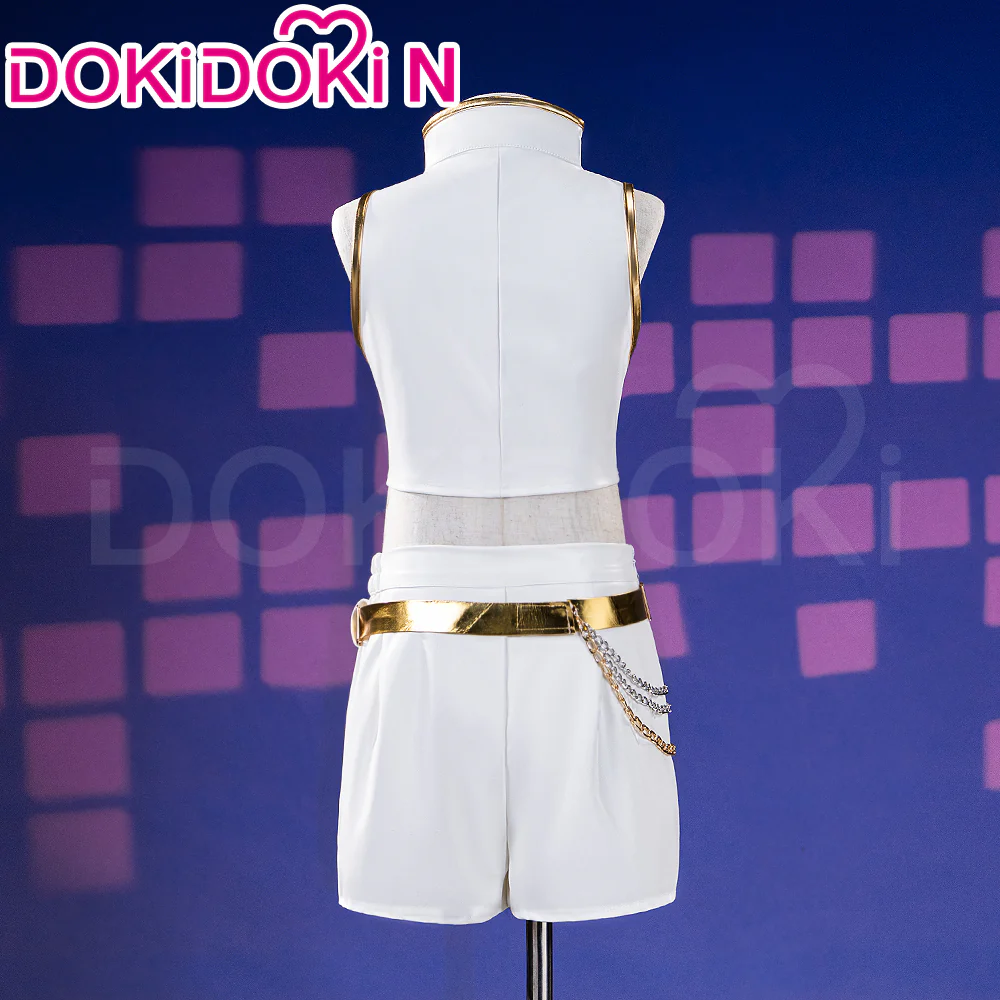 【Ready For Ship】【Kids Version】【Height Fits 110-150cm】【Last Batch】DokiDoki-N Movie Anime KPOP KILLER Costume WHITE SERIES Children Version - Image 4