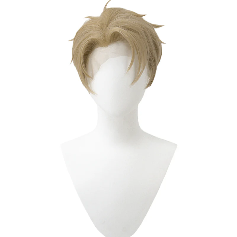 【Ready For Ship】【Last Batch】【 Front Lace 】DokiDoki Manga Cosplay  Wig Short Light Flax - Image 11